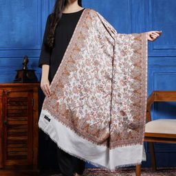HANDICRAFT PALACE Women Paisley Woven Design Shawl-picture-27