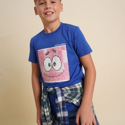 Jack & Jones Junior Boys Graphic Printed Round Neck Cotton T-shirt-image-24