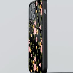 macmerise Floral Printed iPhone 13 Pro Back Case Mobile Accessories-image-86