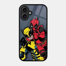 macmerise Cartoon Characters Printed iPhone 16 Plus Bumper Case Mobile Accessories image 3