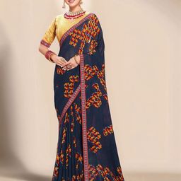 Anouk Rustic Poly Georgette Saree-18