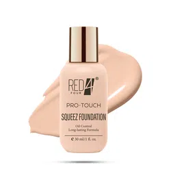 RED 4 Pro Touch Squeez Long Lasting Formula Oil Control Liquid Foundation 30ml - Natural01-27