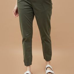 Fame Forever by Lifestyle Women Slim Fit Mid-Rise Cotton Trouser-picture-11