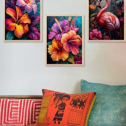 WALLLANE Floral and Botanical Wood Wall Art-image-35