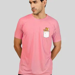Greylongg Men Applique T-shirt-picture-8