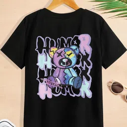 Dagcros Boys Black Tshirts-50