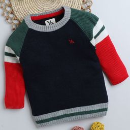 Yellow Apple Boys Woollen Sweater Vest-image-96