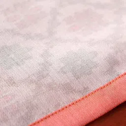 ZEBA Orange-Color Printed Hexagonal Table Runner image 3