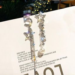 Arzonai Contemporary Half Hoop Earrings-image-100