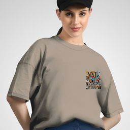 BAESD Women Drop-Shoulder Sleeves Twistform T-shirt-image-98