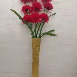 Nutts Red 3 Pieces Dahlia Artificial Flower image 2