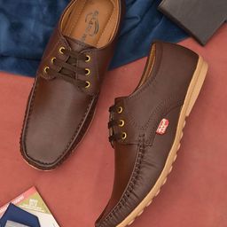 GULASS WICK Men Round Toe Lace-Ups Sneakers-image-99