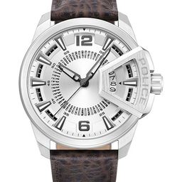 Police Men Dial & Leather Textured Straps Analogue Watch-47