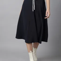 BAESD A-Line Midi Skirt-image-53