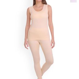SELFCARE Pack Of 2 Cotton Moisture-Wicking Thermal Set-image-135