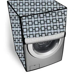 The Furnishing Tree PVC Waterproof Front Load Washing Machine Cover Compatible for Siemens 7 Kg, Dx-image-34