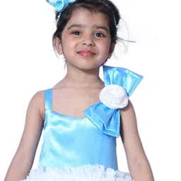 Wish little Girls Net A-Line Maxi Dress-0