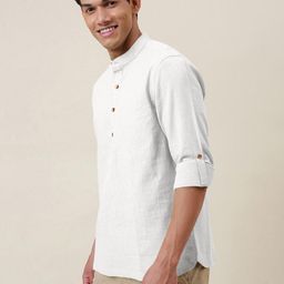 Fifth U Men White Kurta-picture-39
