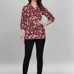 HEMANG FASHION Floral Embroidered Top-picture-23