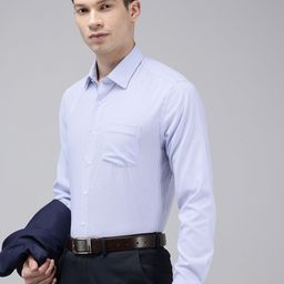 Van Heusen Pure Cotton Slim Fit Striped Formal Shirt-picture-5