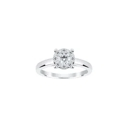 GenZcomplex Silver-Plated Brass Zircon Finger Ring-93