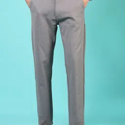 V-Mart Men Textured Chinos Trousers-image-17