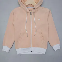 White Snow Girls Hooded Sweatshirt-image-98