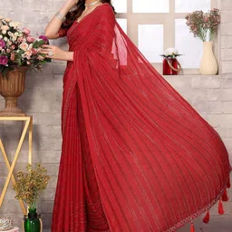 KALINI Leheriya Printed Designer Leheriya Saree-17