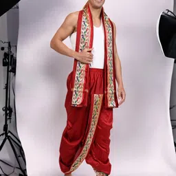 RAMESHWARAM FABRICS Men Dhotis-image-79