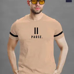 TRIPR Men Pack Of 2 Typography Printed T-shirt-image-60