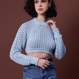 Fashion Gaiia Women Round Neck Sweaters-image-10