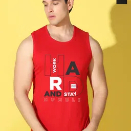 WOOSTRO 2-Pc Printed Odour-Free Cotton Innerwear Vests VWS26(HARD RED)(ALONE BLACK)-image-63