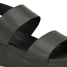 AfroJack Wedge Sandals with Buckles image 3