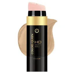 Colors Queen HD Super Blendable Oil Free Waterproof Foundation- Shade - 06-15