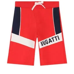 Bugatti Girls Colourblocked Printed High-Rise Shorts-image-12