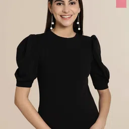 Tromko Puff Sleeve Top-image-89