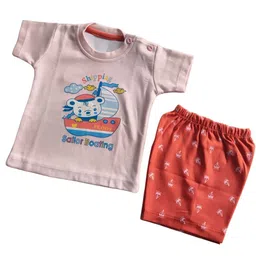 BAESD Boys Printed T-shirt with Shorts-image-80