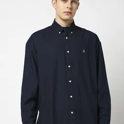 GAP Men Solid Button-Down Collar Pure Cotton Casual Shirt-image-42