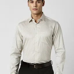 Van Heusen Men Spread Collar Floral Printed Cotton Party Shirt-image-94