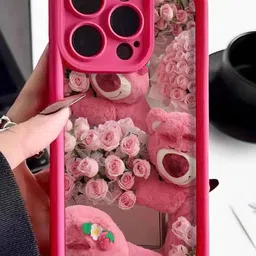 CASE CREATION Floral Printed iPhone 16 Plus Bumper Case Mobile Accessories-12