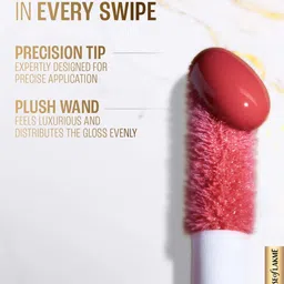 Lakme Superglow VIT-C Lip Gloss 2.5ml - Coca Brown C4 image 4