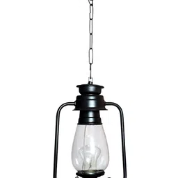 KINIS Black Textured Abstract Shaped Ceiling Lamp-picture-12