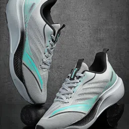 Action Men Nitro Mesh Running Non-Marking Shoes-image-36