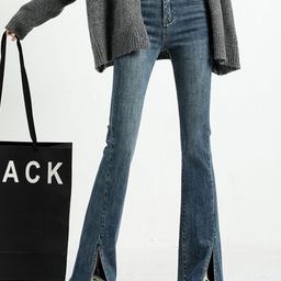 KPOP Women Squeeze Hug Skinny Fit Trousers-image-78