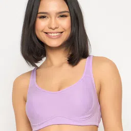 Clovia Cotton Full Coverage Non-Padded Wire Free T-shirt Bra-19