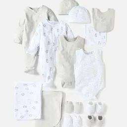 Juniors by Babyshop Pack Of 2 Assorted Cotton Printed Bibs-image-12