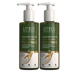Lotus Botanicals  Deep Cleansing Set Of 2 Baking Soda Face Wash-180 ml each-54