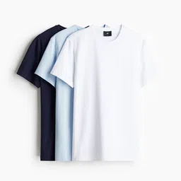 H&M 3-Pack Slim Fit T-Shirts-image-65