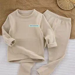 Little Surprise Box LLP Kids Round Neck Thermal Set-image-45