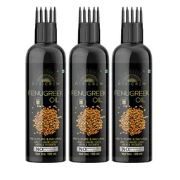 Desi Crew Set Of 3 100% Pure & Natural Fenugreek Oil For Hair & Skin - 100 ml Each-15